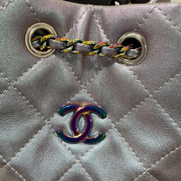 Chanel iridescent Gabrielle medium backpack main image 7
